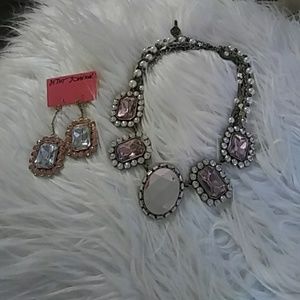 SOLD BJ RARE Retired Princess Necklace & Earrings